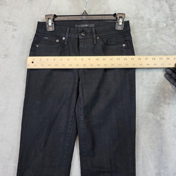 Joe's Jeans Womens 25 Black Bootcut Stretch Denim Dark Wash Keith CMKH52082 - Picture 5 of 13